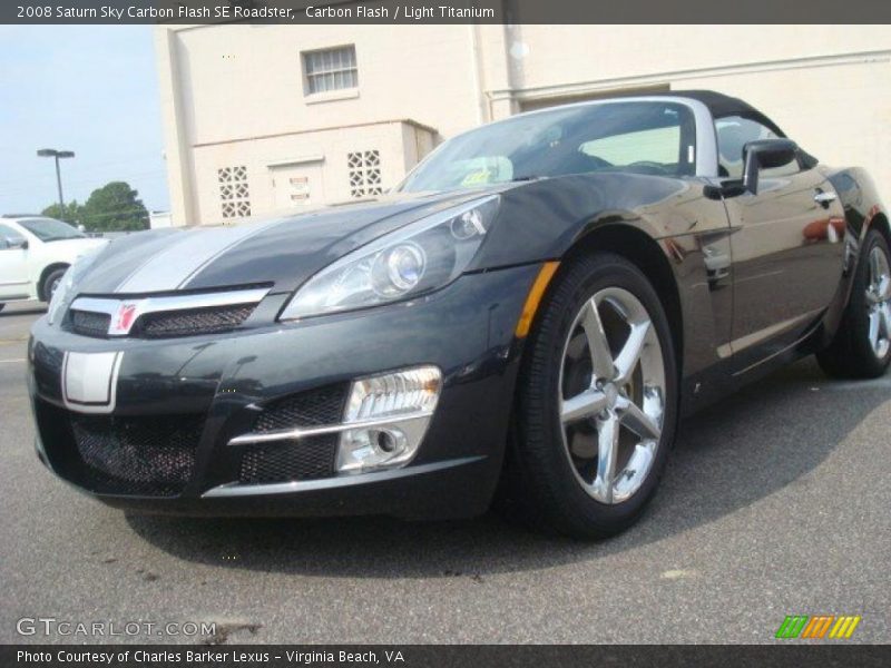 Carbon Flash / Light Titanium 2008 Saturn Sky Carbon Flash SE Roadster