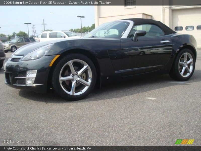 Carbon Flash / Light Titanium 2008 Saturn Sky Carbon Flash SE Roadster