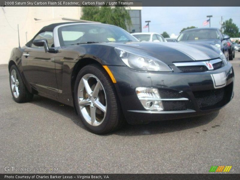 Carbon Flash / Light Titanium 2008 Saturn Sky Carbon Flash SE Roadster