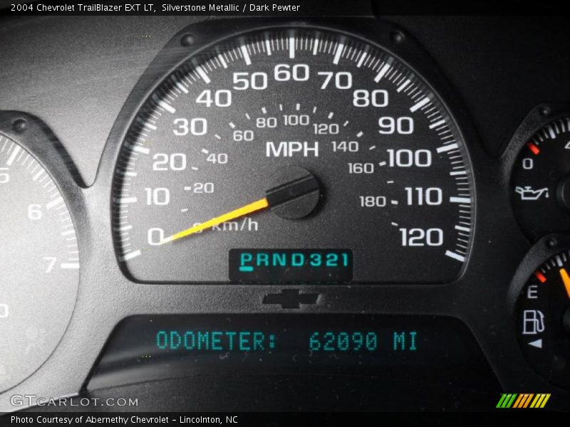 Silverstone Metallic / Dark Pewter 2004 Chevrolet TrailBlazer EXT LT