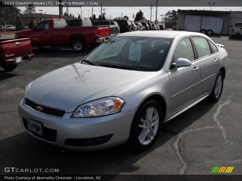 Silver Ice Metallic / Gray 2010 Chevrolet Impala LTZ