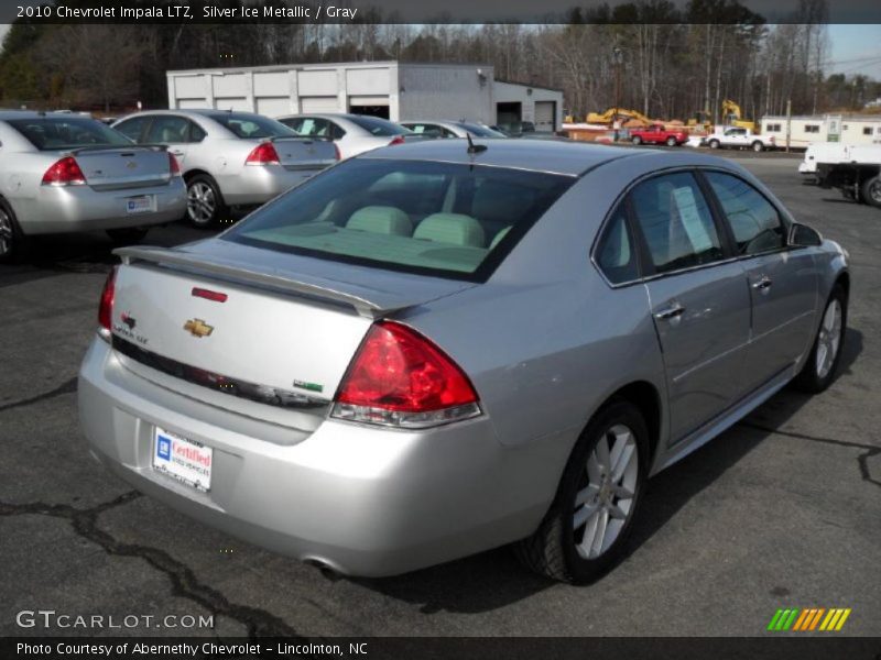 Silver Ice Metallic / Gray 2010 Chevrolet Impala LTZ