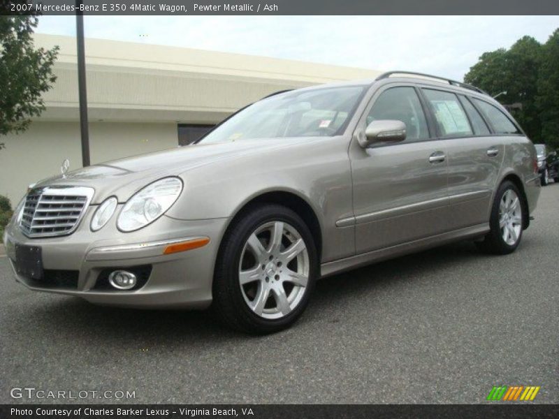 Pewter Metallic / Ash 2007 Mercedes-Benz E 350 4Matic Wagon