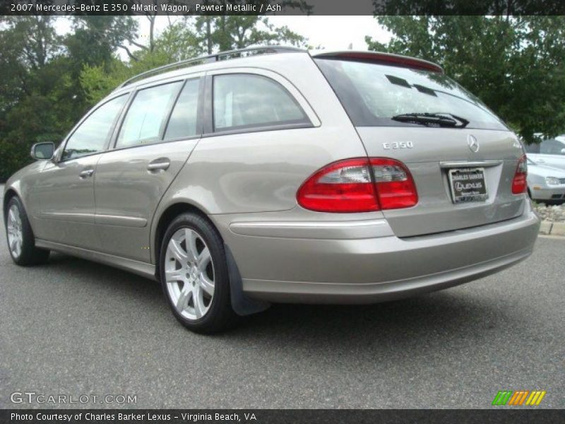 Pewter Metallic / Ash 2007 Mercedes-Benz E 350 4Matic Wagon