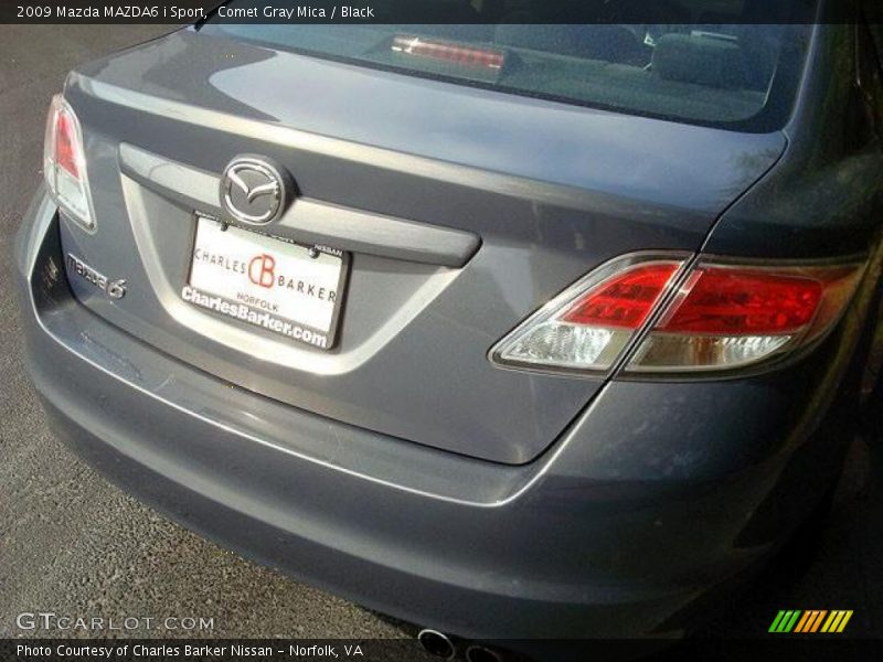 Comet Gray Mica / Black 2009 Mazda MAZDA6 i Sport