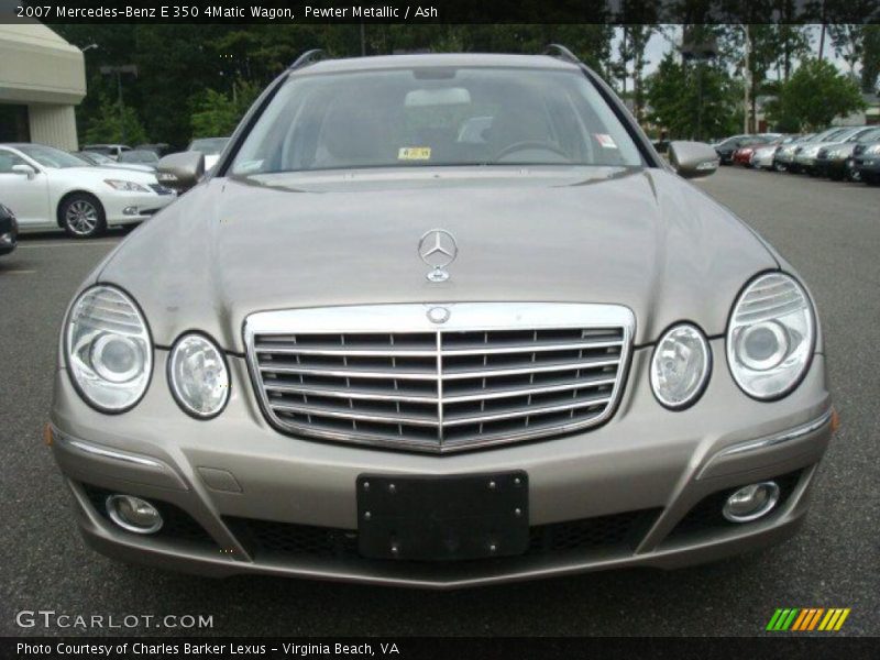 Pewter Metallic / Ash 2007 Mercedes-Benz E 350 4Matic Wagon