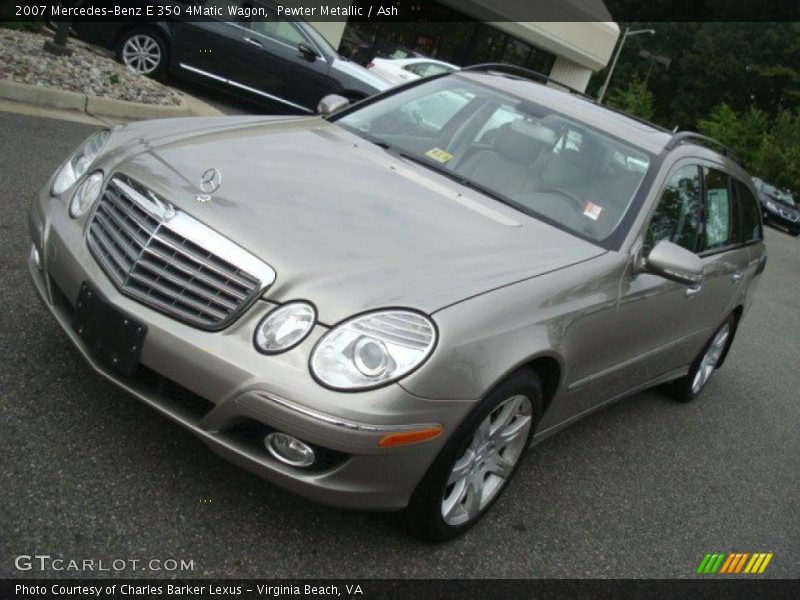 Pewter Metallic / Ash 2007 Mercedes-Benz E 350 4Matic Wagon