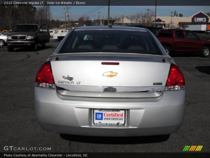 Silver Ice Metallic / Ebony 2010 Chevrolet Impala LT