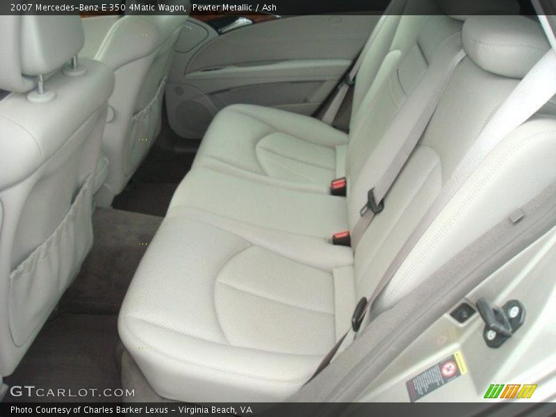  2007 E 350 4Matic Wagon Ash Interior