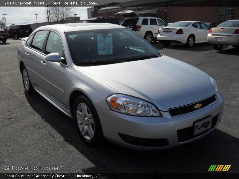 Silver Ice Metallic / Ebony 2010 Chevrolet Impala LT