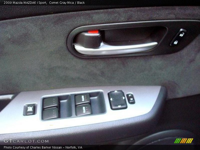 Comet Gray Mica / Black 2009 Mazda MAZDA6 i Sport