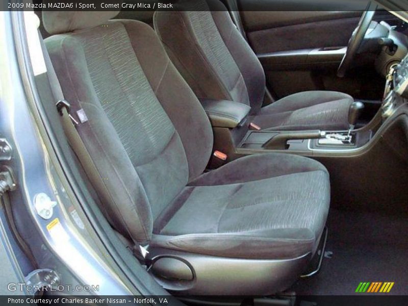 Comet Gray Mica / Black 2009 Mazda MAZDA6 i Sport