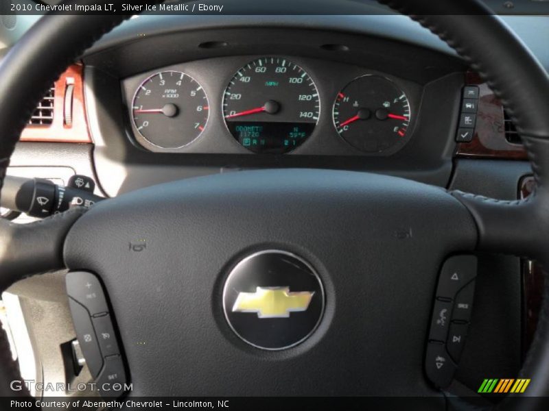 Silver Ice Metallic / Ebony 2010 Chevrolet Impala LT