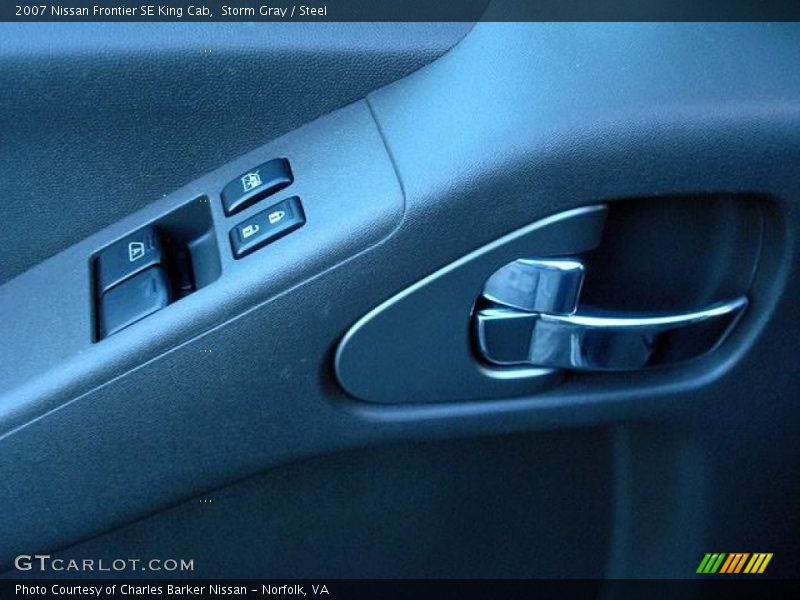 Storm Gray / Steel 2007 Nissan Frontier SE King Cab