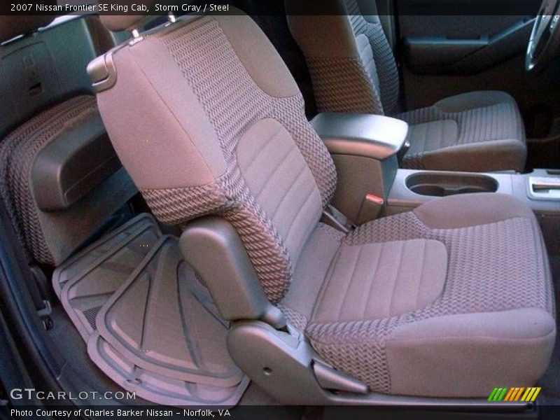  2007 Frontier SE King Cab Steel Interior