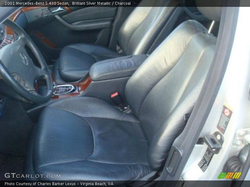 Brilliant Silver Metallic / Charcoal 2001 Mercedes-Benz S 430 Sedan