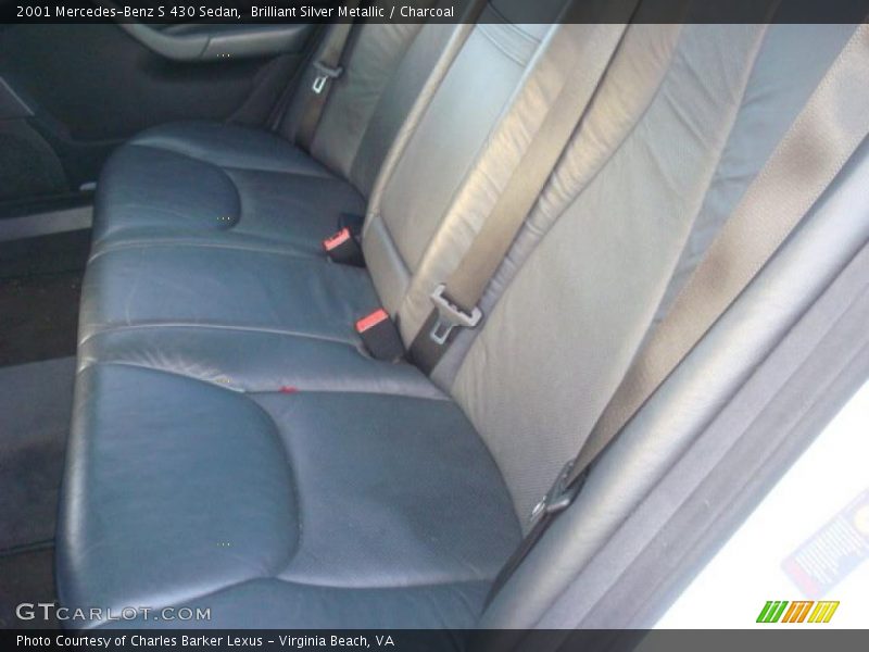 Brilliant Silver Metallic / Charcoal 2001 Mercedes-Benz S 430 Sedan