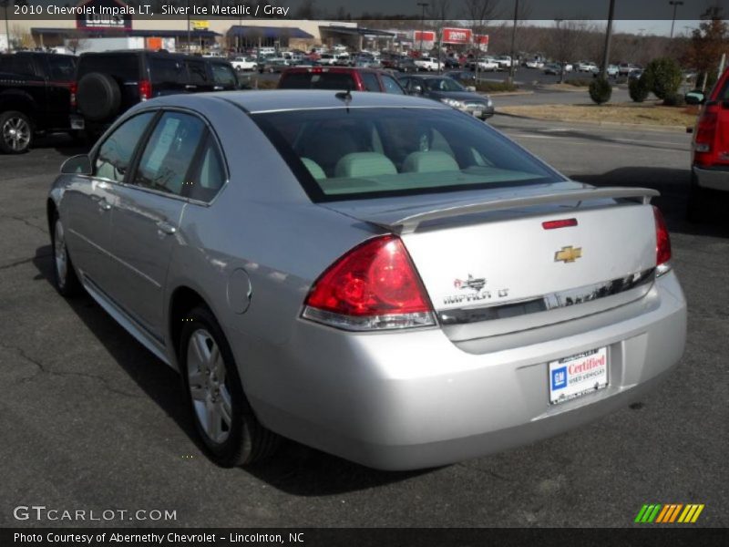 Silver Ice Metallic / Gray 2010 Chevrolet Impala LT