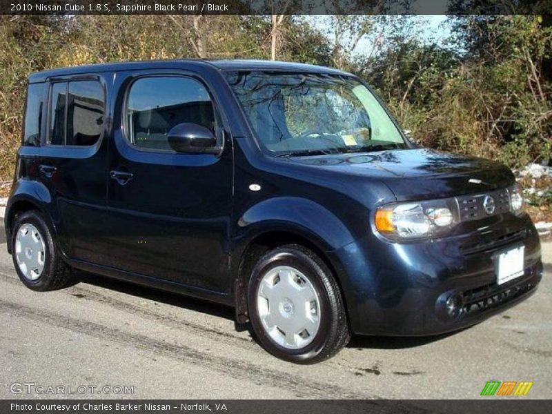 Sapphire Black Pearl / Black 2010 Nissan Cube 1.8 S