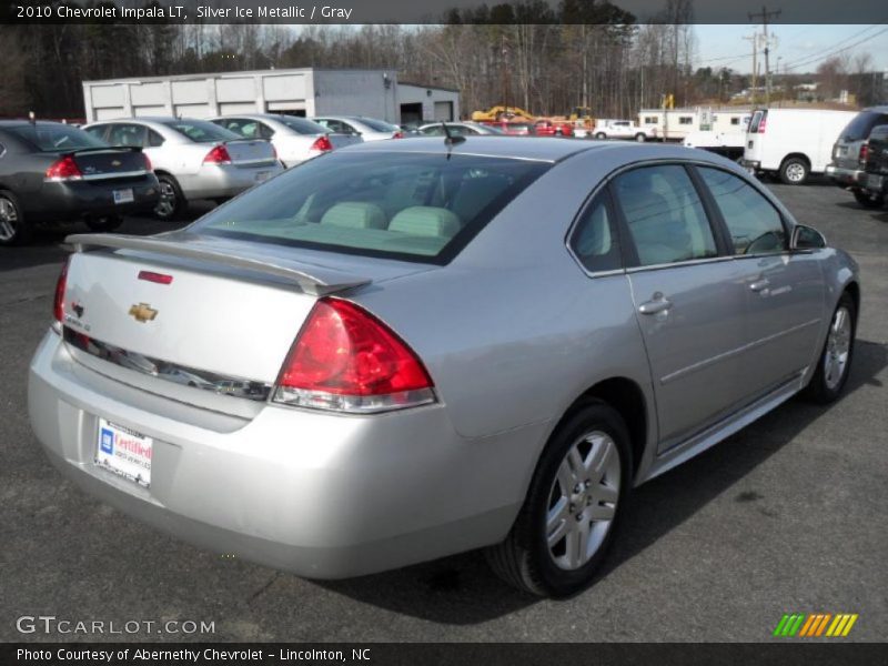Silver Ice Metallic / Gray 2010 Chevrolet Impala LT