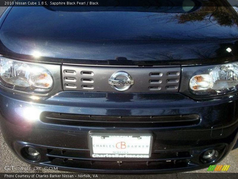 Sapphire Black Pearl / Black 2010 Nissan Cube 1.8 S