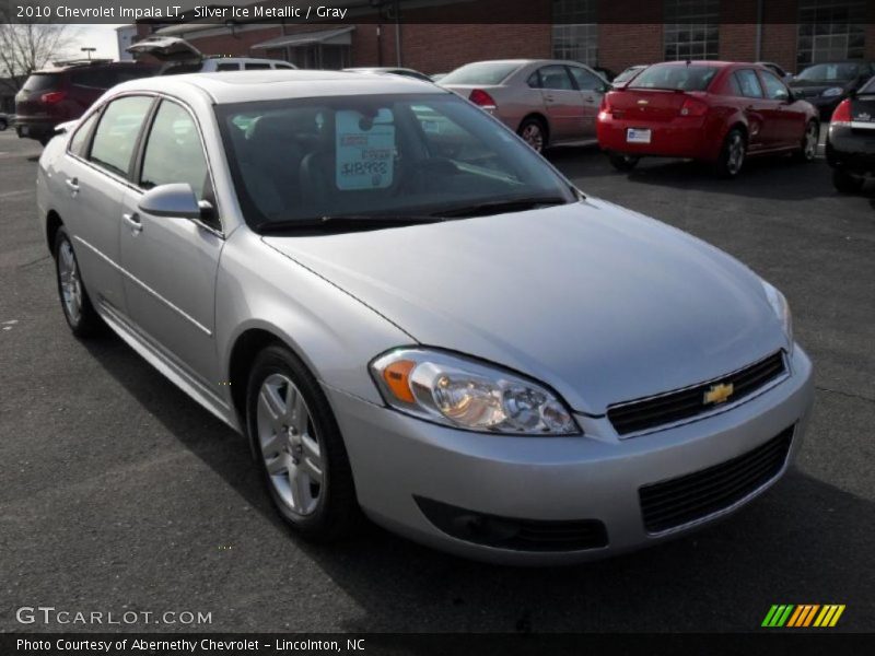 Silver Ice Metallic / Gray 2010 Chevrolet Impala LT