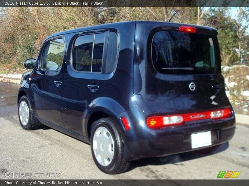 Sapphire Black Pearl / Black 2010 Nissan Cube 1.8 S