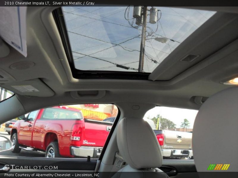 Silver Ice Metallic / Gray 2010 Chevrolet Impala LT