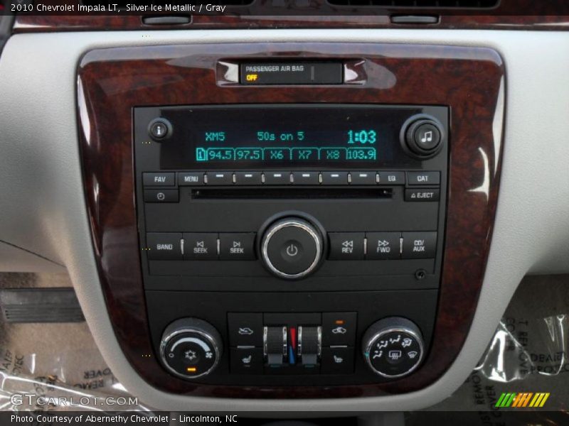 Silver Ice Metallic / Gray 2010 Chevrolet Impala LT