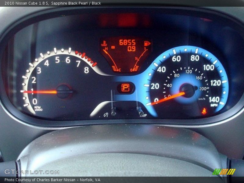 Sapphire Black Pearl / Black 2010 Nissan Cube 1.8 S
