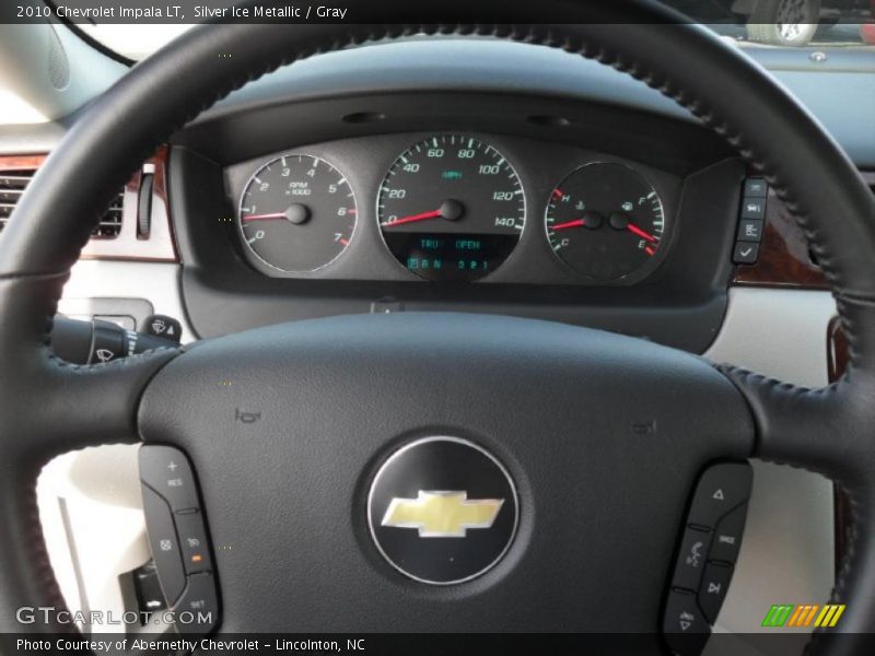 Silver Ice Metallic / Gray 2010 Chevrolet Impala LT