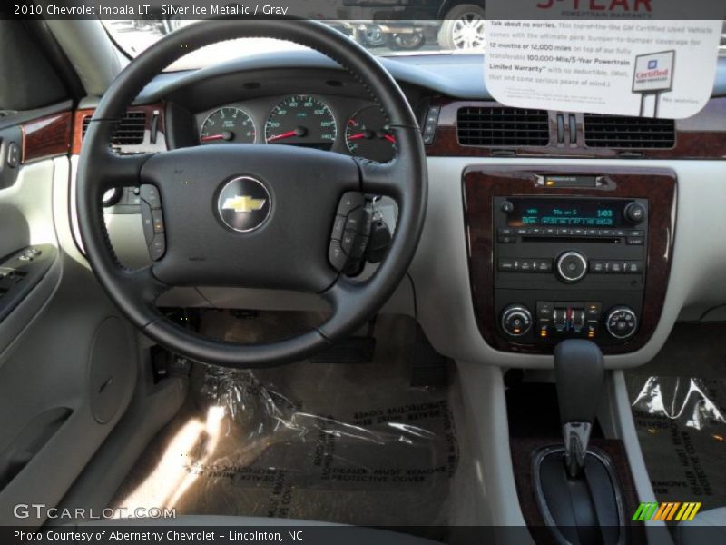 Silver Ice Metallic / Gray 2010 Chevrolet Impala LT