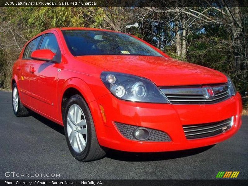 Salsa Red / Charcoal 2008 Saturn Astra XR Sedan