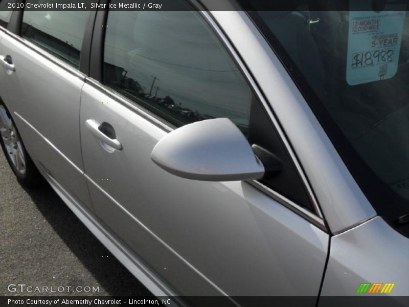 Silver Ice Metallic / Gray 2010 Chevrolet Impala LT