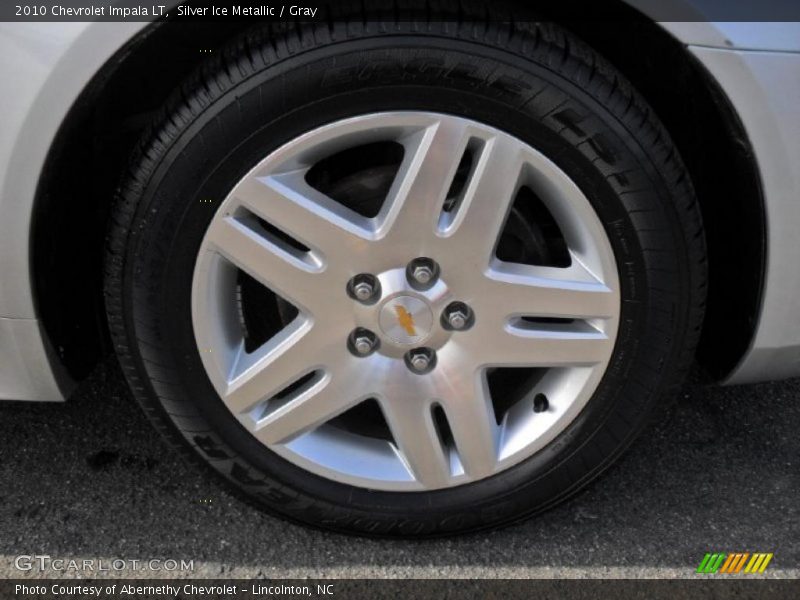 Silver Ice Metallic / Gray 2010 Chevrolet Impala LT