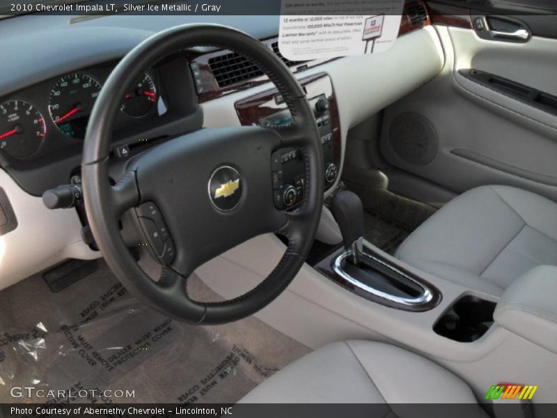 Silver Ice Metallic / Gray 2010 Chevrolet Impala LT