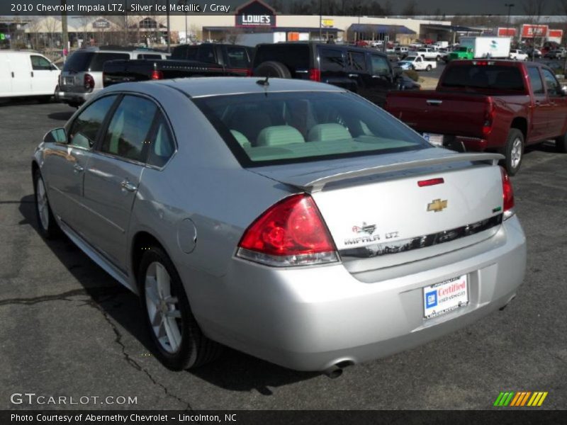 Silver Ice Metallic / Gray 2010 Chevrolet Impala LTZ