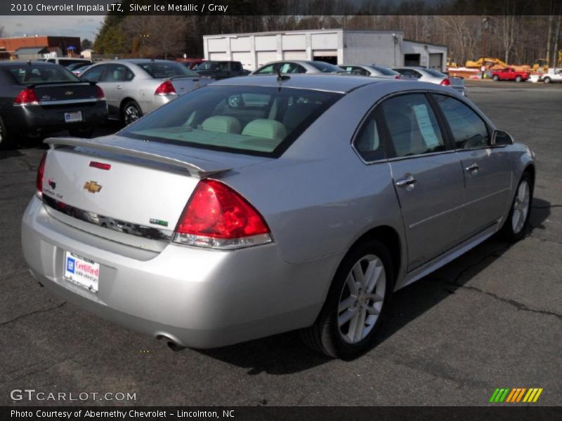 Silver Ice Metallic / Gray 2010 Chevrolet Impala LTZ