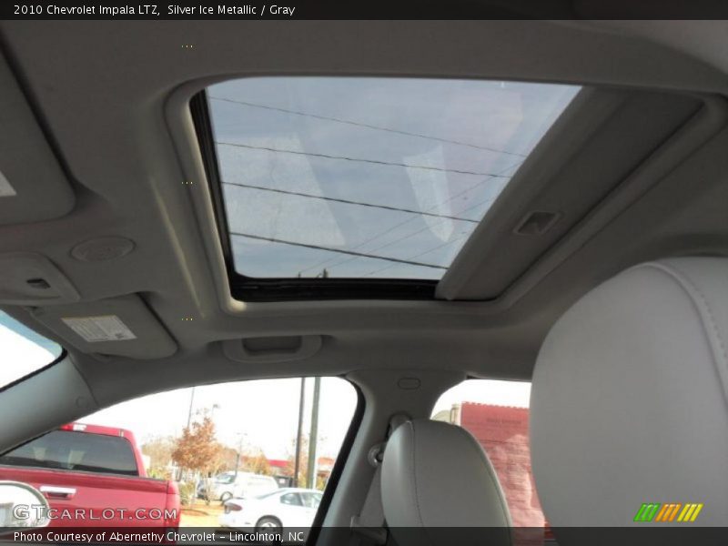Silver Ice Metallic / Gray 2010 Chevrolet Impala LTZ