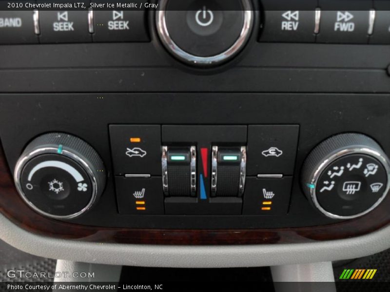 Silver Ice Metallic / Gray 2010 Chevrolet Impala LTZ