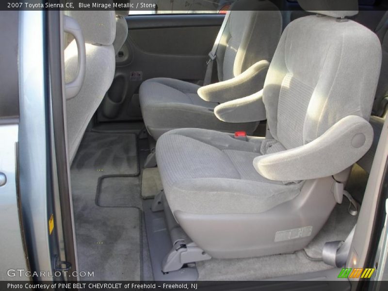 Blue Mirage Metallic / Stone 2007 Toyota Sienna CE