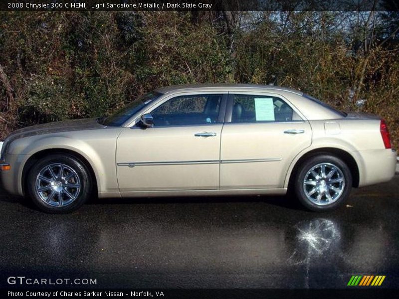 Light Sandstone Metallic / Dark Slate Gray 2008 Chrysler 300 C HEMI