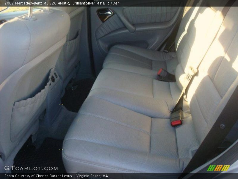 Brilliant Silver Metallic / Ash 2002 Mercedes-Benz ML 320 4Matic