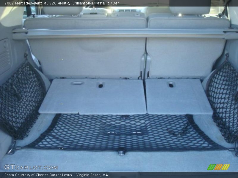 Brilliant Silver Metallic / Ash 2002 Mercedes-Benz ML 320 4Matic