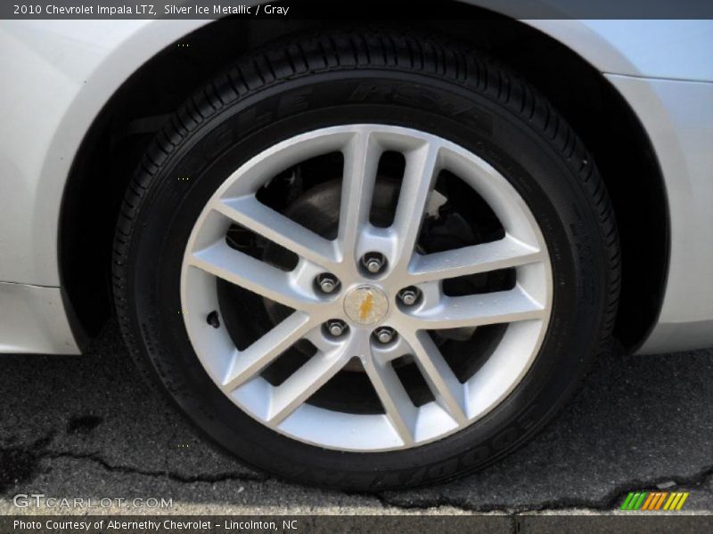 Silver Ice Metallic / Gray 2010 Chevrolet Impala LTZ