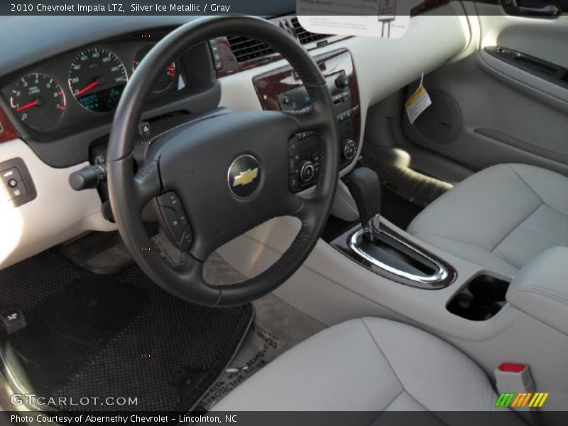 Silver Ice Metallic / Gray 2010 Chevrolet Impala LTZ
