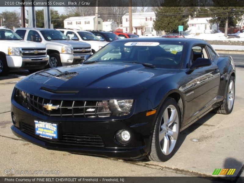 Black / Gray 2010 Chevrolet Camaro SS Coupe