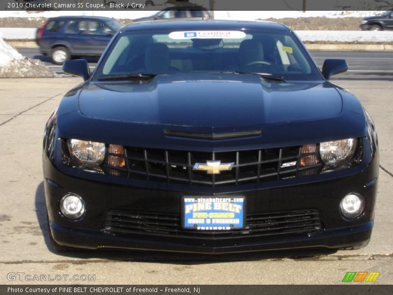 Black / Gray 2010 Chevrolet Camaro SS Coupe