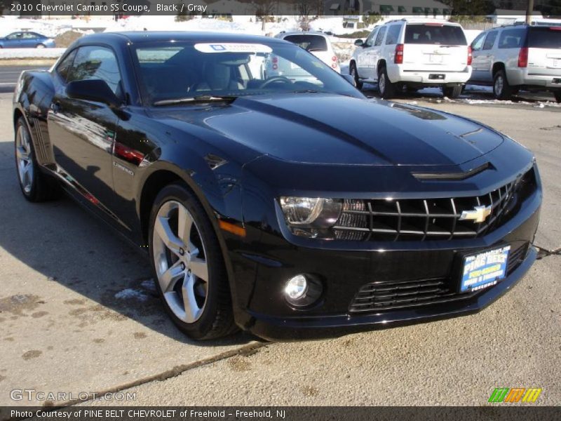 Black / Gray 2010 Chevrolet Camaro SS Coupe