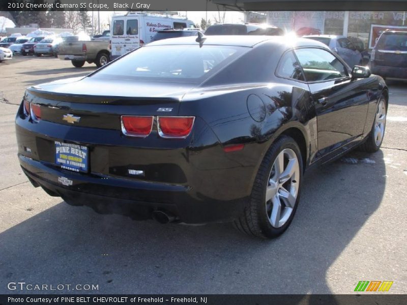 Black / Gray 2010 Chevrolet Camaro SS Coupe